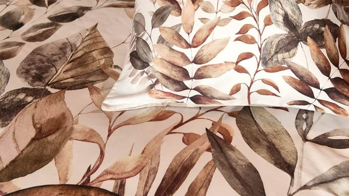 Snoozing Rowan Dekbedovertrek - Eenpersoons - 140x200/220 cm - Zand