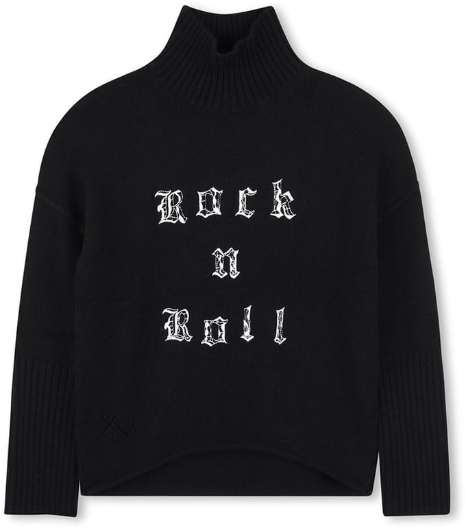 Zadig & Voltaire X60517 Sweatshirt Zwart 8 Years Meisjes