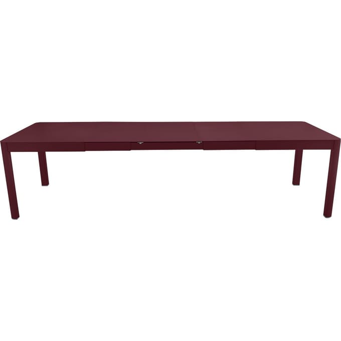 Fermob Ribambelle tafel - B9 zwarte kers - 3 Inlegplaten