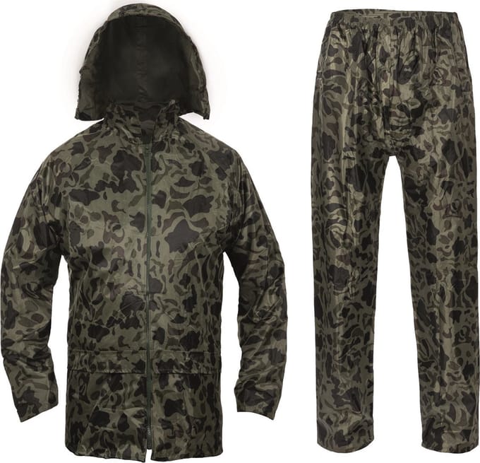 Cerva Cara regenpak 2-delig camouflage - maat XL