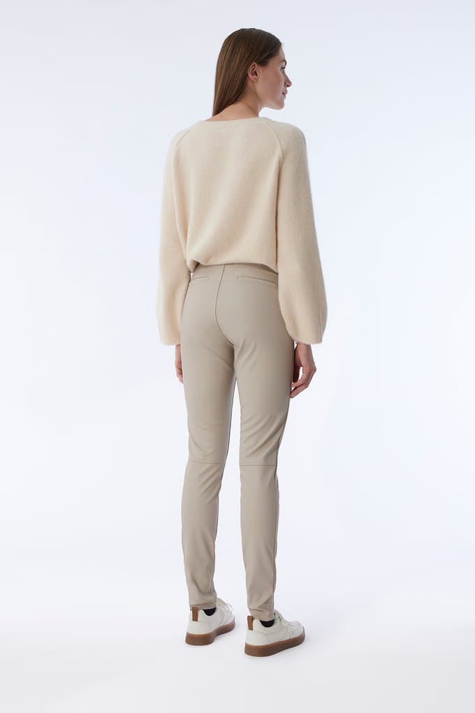 Knitted Amber Pants Sand Taglia: M | Pantaloni da completo Outlet | Donna | Marrone