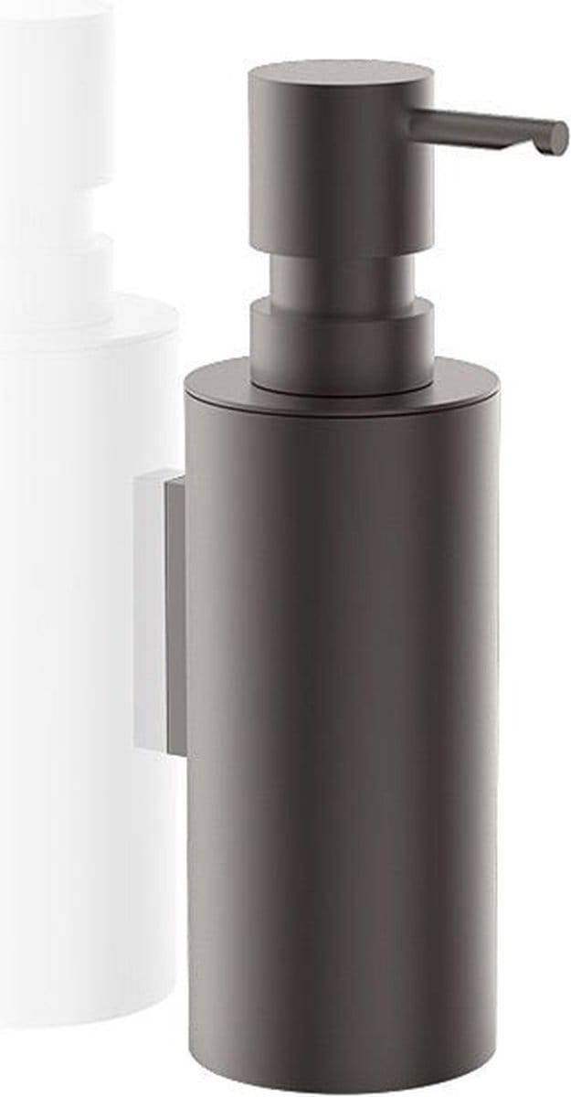 Zeepdispenser wandmodel - MK WSP, donker brons / dark metal matt
