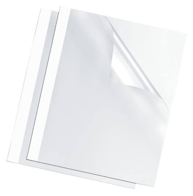 Fellowes thermische inbindmappen A4, 6mm wit 100 stuks