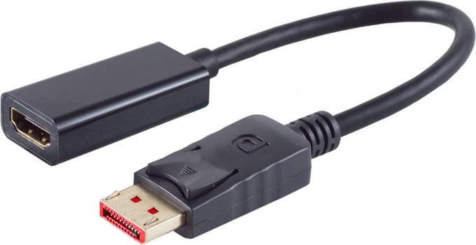 shiverpeaks BASIC S DisplayPort HDMI Zwart