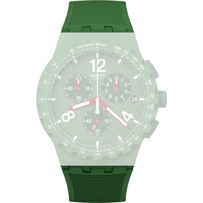 Swatch Plastic - New Chrono - SUS ASUSG407 Primarily green band