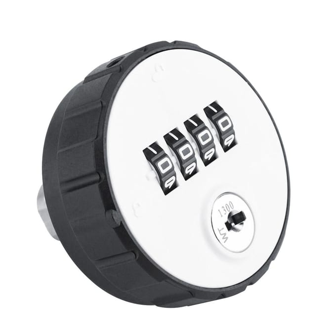 Digitale Zinklegering Code Combinatie Cam Kast Handig Wachtwoord Kluis Slot met Sleutels 20mm white