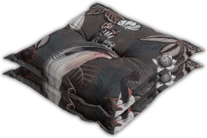 Madison - Zitkussen - Universeel - 2 stk. - 50x50 cm - Sofie Taupe - Hocker - Taupe