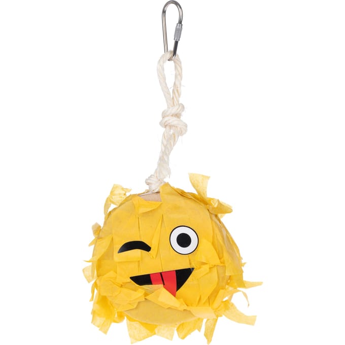 TIAKI shredder speelgoed emoji piñata Ø8.5x 3cm vogel
