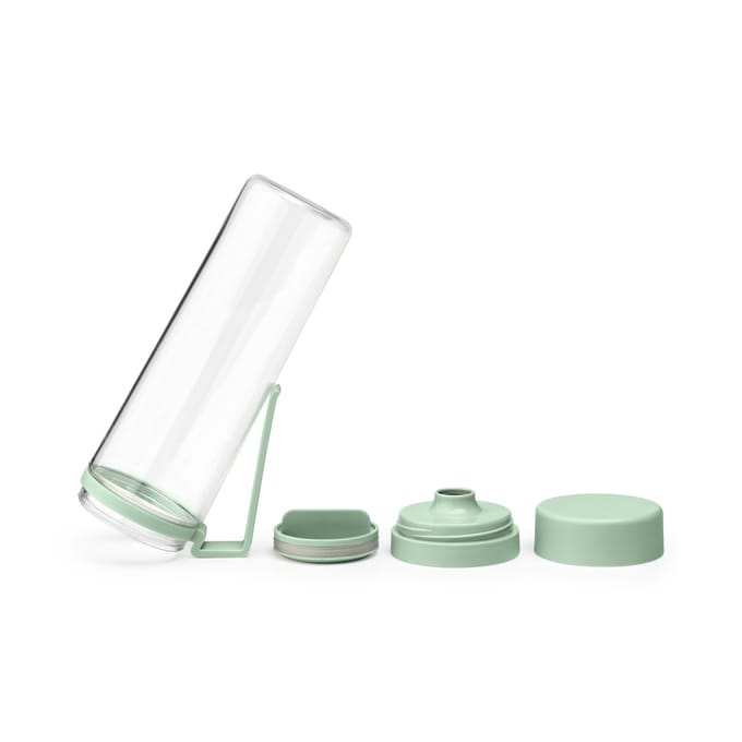 Brabantia Make & Take Drinkfles met Fruitfilter - 500 ml - Jade Green