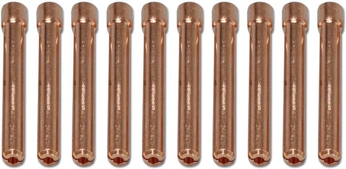 TIG Spantang 2,4 mm Opening - 10 Stuks voor Lastoorten