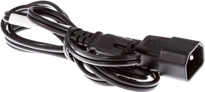 Zebra CS-CC6-IEC electriciteitssnoer Zwart 0,5 m C7 stekker C14 stekker