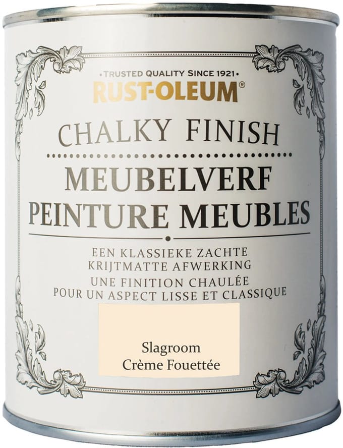 Rust-Oleum Chalky Finish Meubelverf Slagroom 750ml