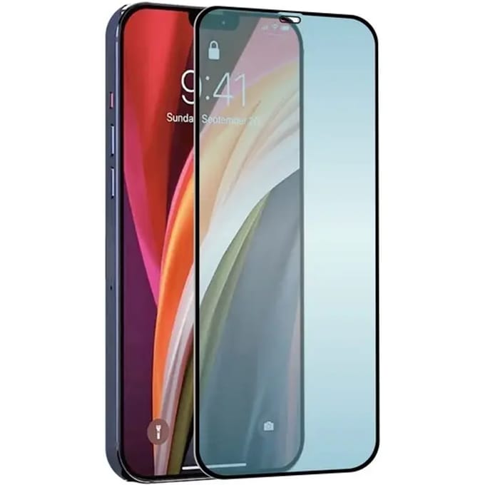 Blauw anti-licht gehard glas Tiger iPhone 12/12 Pro