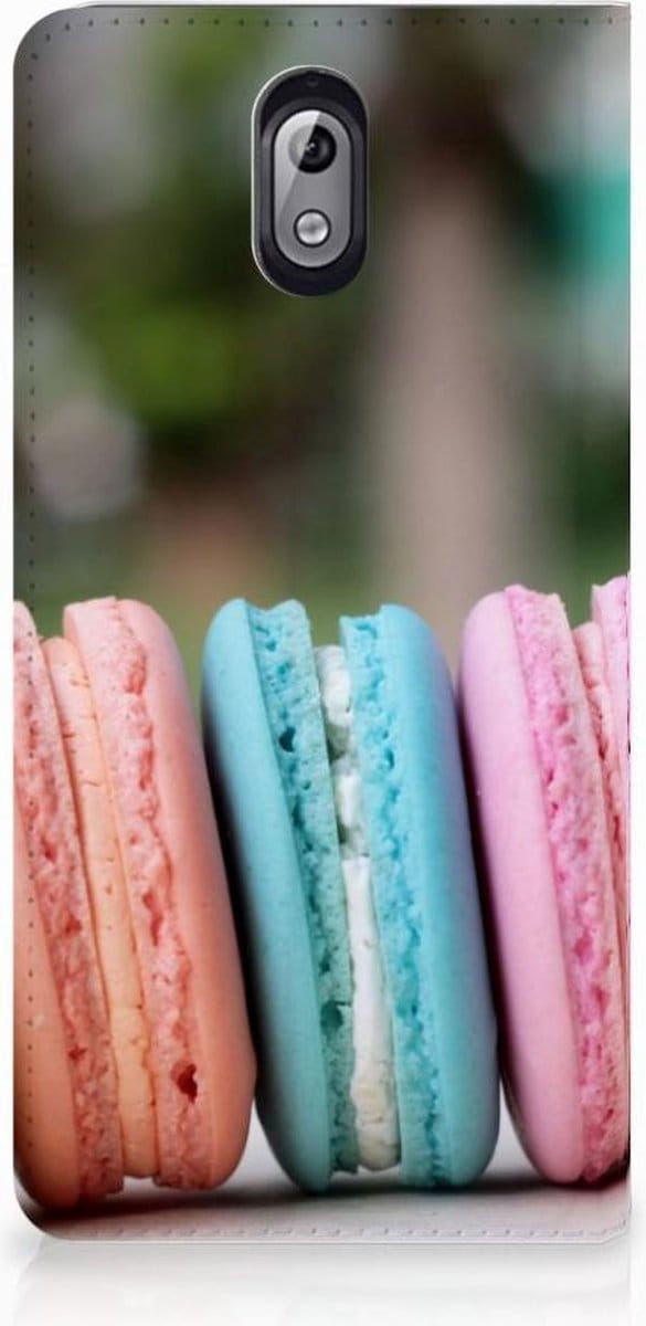 Nokia 3.1 (2018) Flip Style Cover Macarons