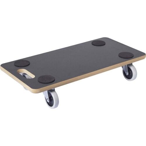 TOOLCRAFT TO-10765245 Rolplaat MDF Laadvermogen (max.): 200 kg 582 mm x 291 mm x 110 mm