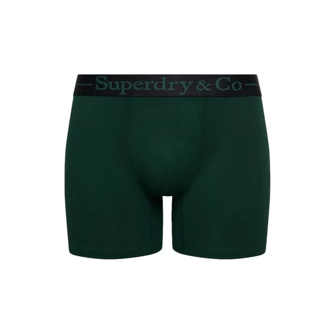 Superdry heren 3P long boxers basic multi