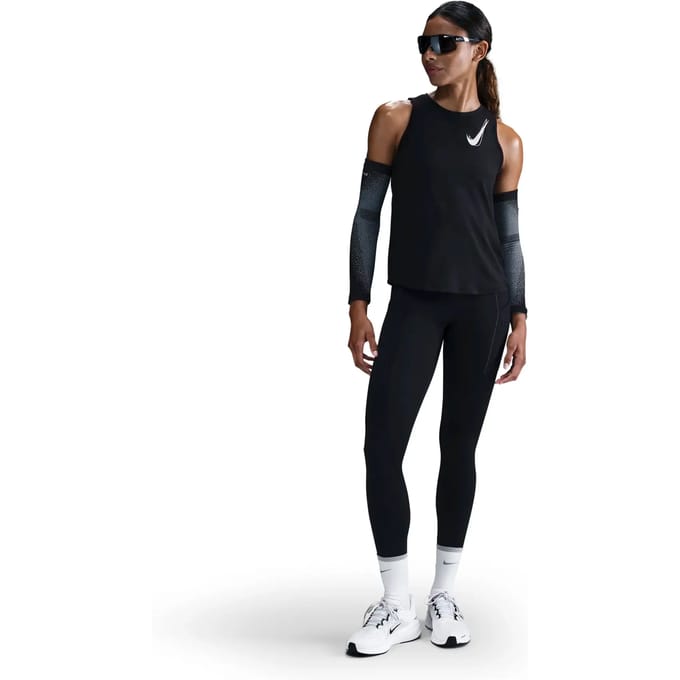 Nike One Swoosh Dri-Fit Singlet dames Zwart S/36