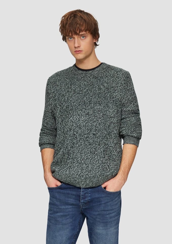 Qs Men-Pull--76W0 GREEN-Maat S
