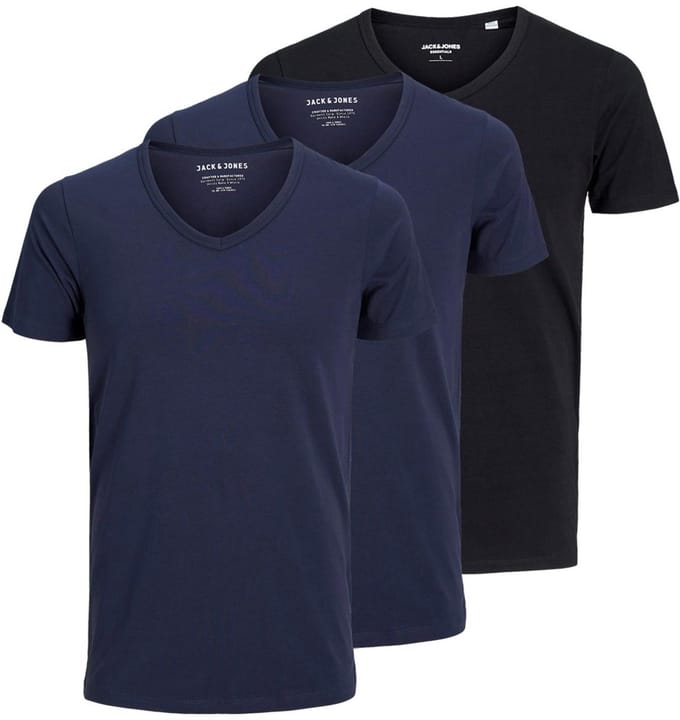 Jack & Jones Heren t-shirt 3 pack Essentials