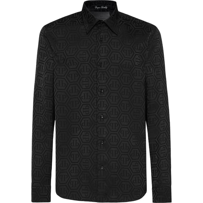 Sugar Daddy Cut Silk Shirt Monogram