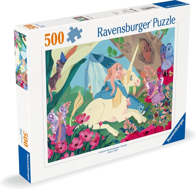 Ravensburger puzzel Fee magie - Legpuzzel - 500 stukjes