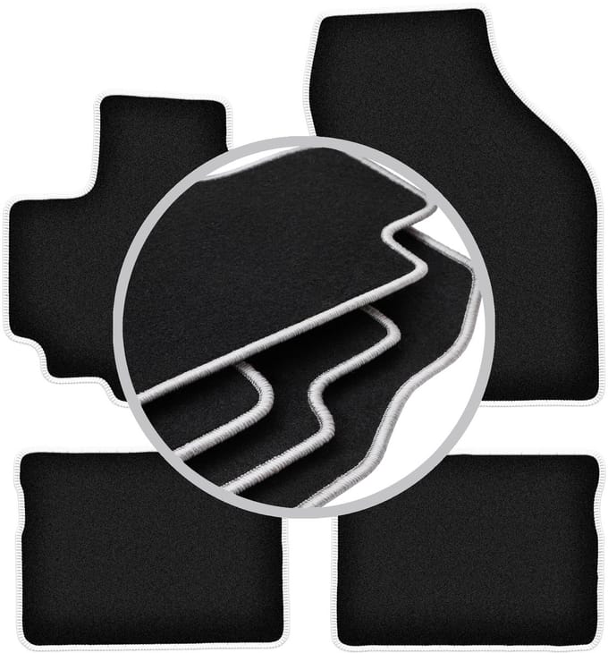 CARLUX-SILVER automatten voor: Suzuki Celerio hatchback (2014-)