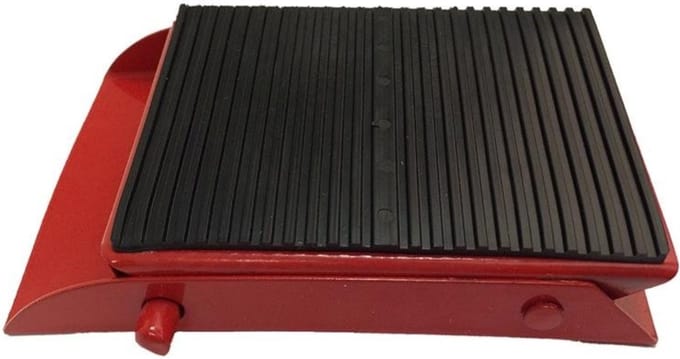 ProPlus Inklapbare wielkeg - metaal - 130 x 80 mm - rood - max. 1000 kg