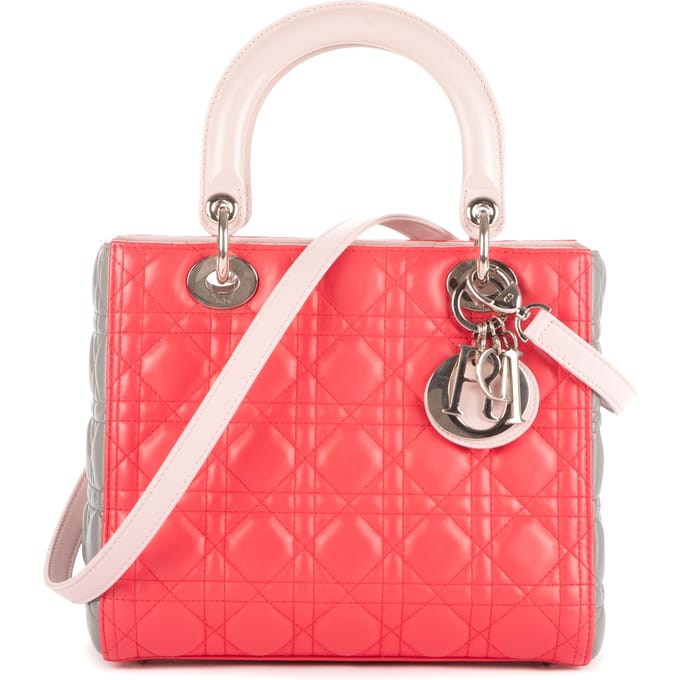 Medium Lady Dior Zip PM Handtas