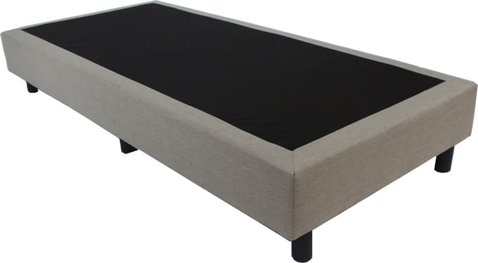 De goedkoopste boxspring van Nederland - Boxspring Amsterdam - 90x200 - crème - beige