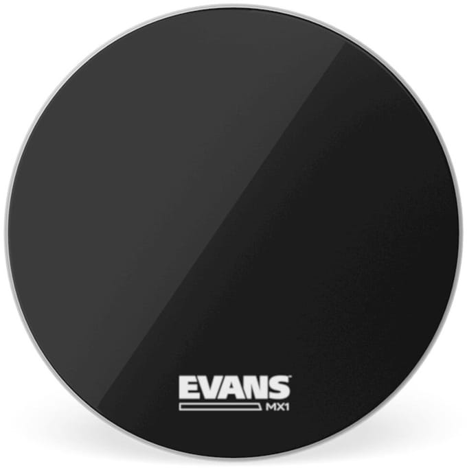 Evans BD32MX1B MX1 Black Marching bassdrumvel 32 inch