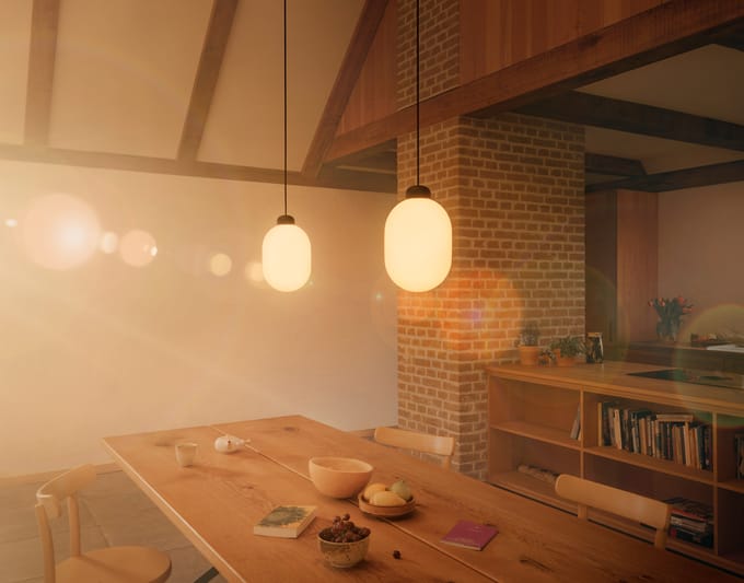 Grau Sun Duo hanglamp - zwart - hoogteverstelbaar