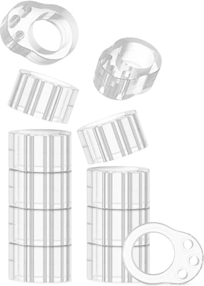 Deurklinkbuffers Transparant - Universele Deurstoppers voor Muren en Meubels - Discreet Design