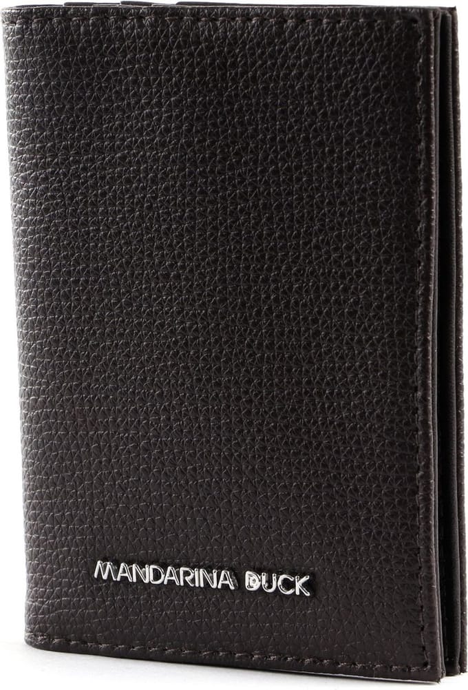 MANDARINA DUCK Leren Kaarthoes Mellow Urban Card Case Mole Donkerbruin