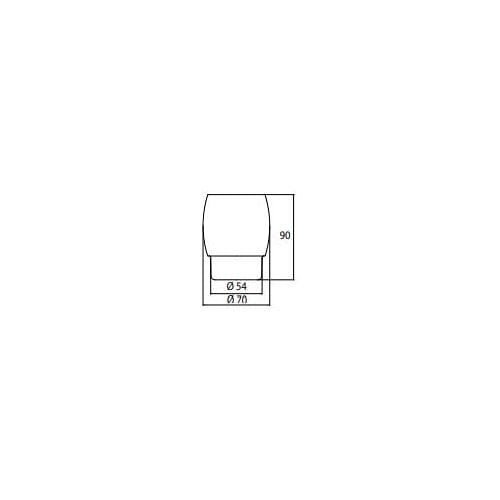 Emco tumbler clear 200-3629