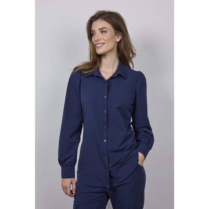 Travel blouse Culture Dark blue