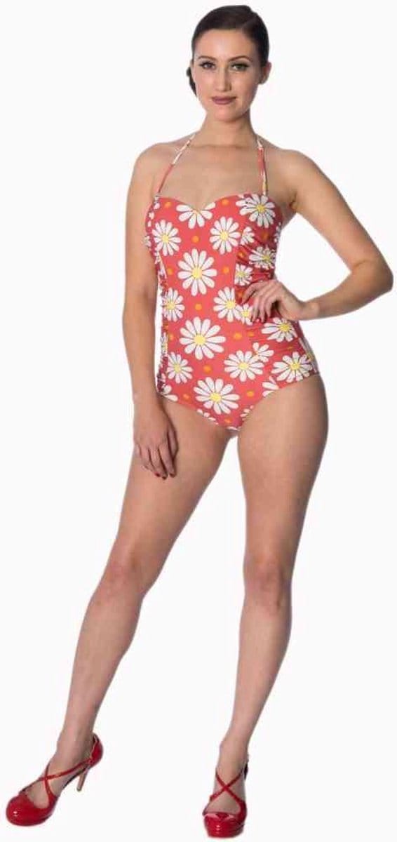 Dancing Days - CRAZY DAISY Badpak - S - Rood
