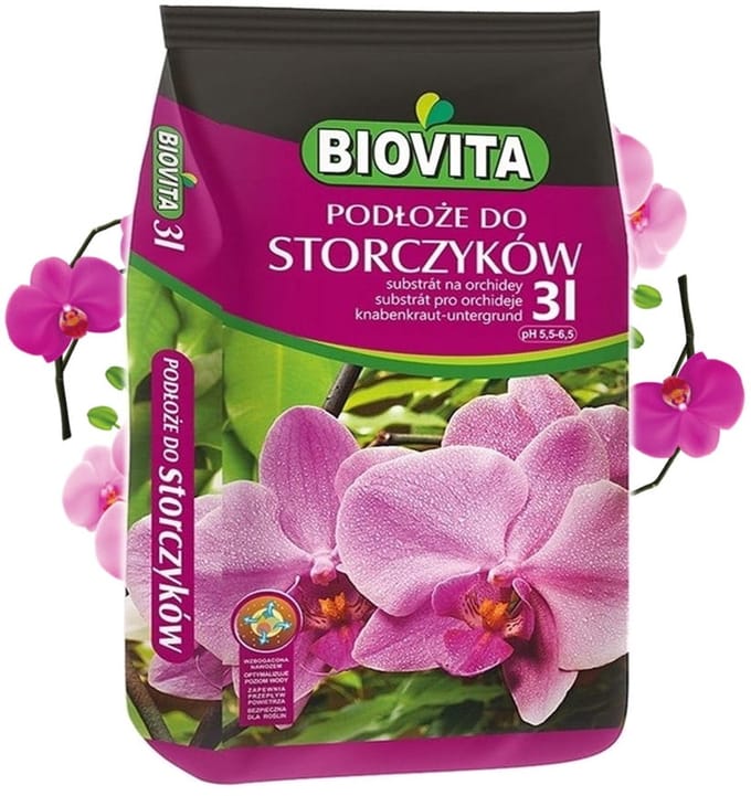 Biovita - Orchideeëngrond - 3L - Met Voeding - Luchtige Structuur