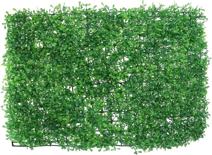 Kunstgras Panelen - Groene Wanddecoratie - Decoratief Gebruik - Realistisch Uiterlijk - 60x40cm - Groen