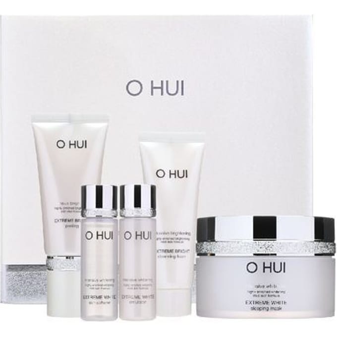Ensemble spécial de masques de nuit O HUI Extreme White white