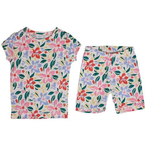 Katoenen pyjama met korte mouwen 831657 voor meisjes