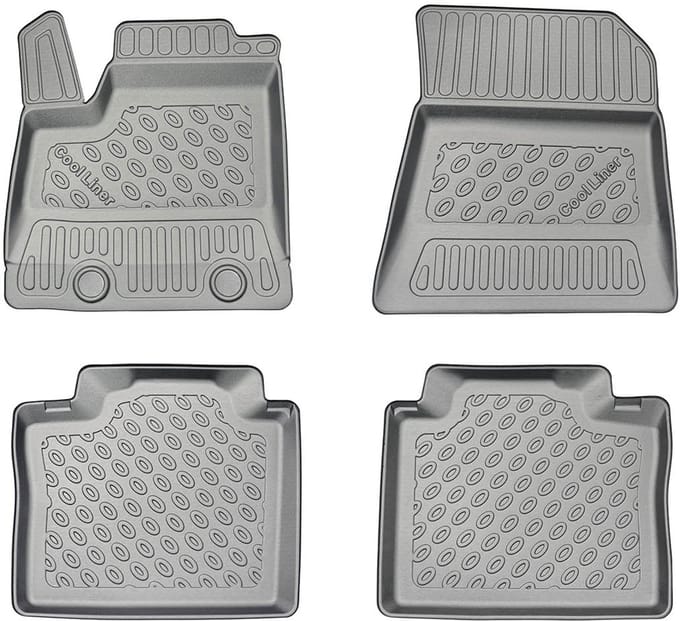 Rubbermatten Renault Espace 2023-heden (geschikt voor de 1e en 2e zitrij) - 3D Schaalmatten