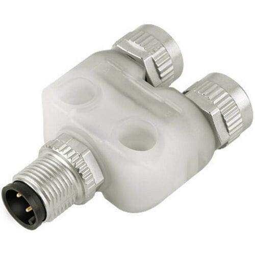 binder 79-5236-00-04 Sensor/actuator verdeler en adapter M12 Aantal polen (sensoren): 4 Adapter, Y-vorm 1 stuk(s) Piece