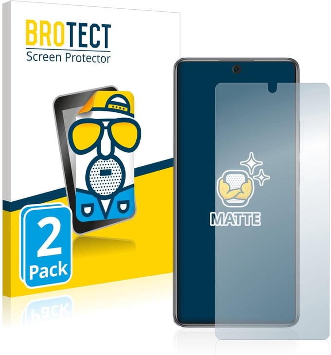 BROTECT - Screenprotector voor Xiaomi 12T - Folie Beschermfolie matte 2 Stuks