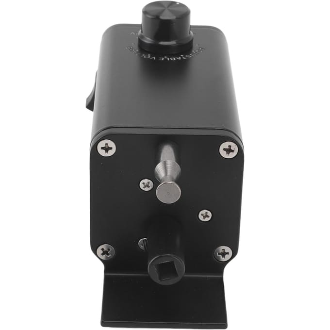Draagbare barbecue-draaispitmotor met instelbare snelheid en hoog koppel, inclusief USB-kabel voor campingkeuken (5V-12V) gray