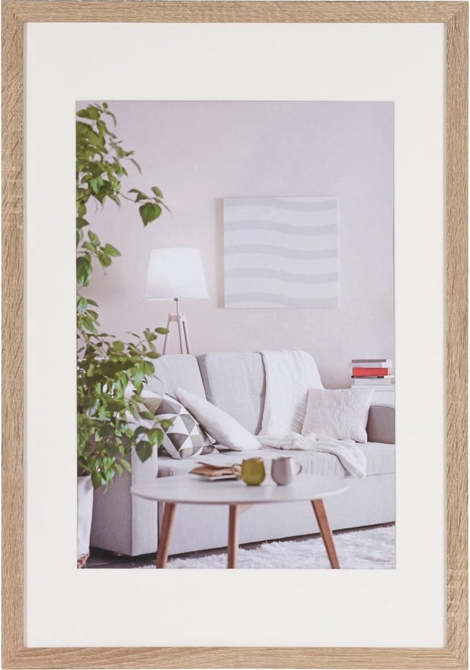 Fotolijst - Henzo - Modern - Fotomaat 40x60 cm - Lichtbruin