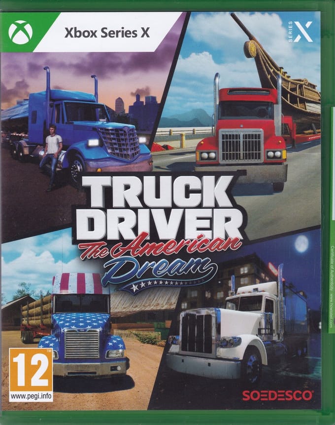 Truck Driver The American Dream - FR NL Xbox Series X