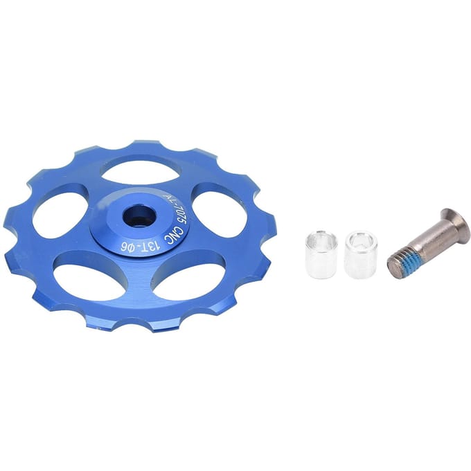 LeBycle Algemene 13T Fiets Achterderailleur Lagers Gidsrol Legering Fietsaccessoires blauw
