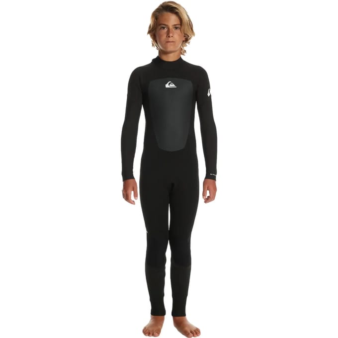 2025 Quiksilver Jongens Prologue 3/2mm Flatlock Rug Ritssluiting Wetsu