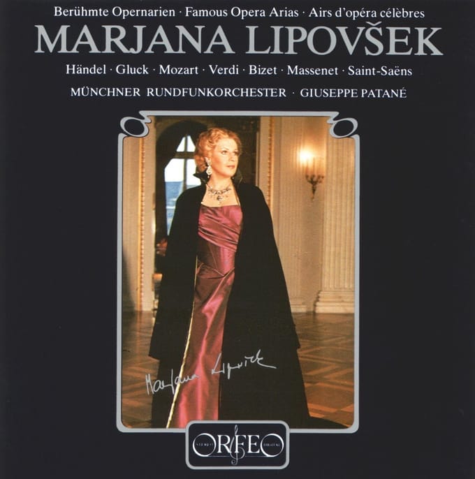 Marjana Lipovšek, Münchner Rundfunkorchester, Giuseppe Patané - Berühmte Opernarien (CD)