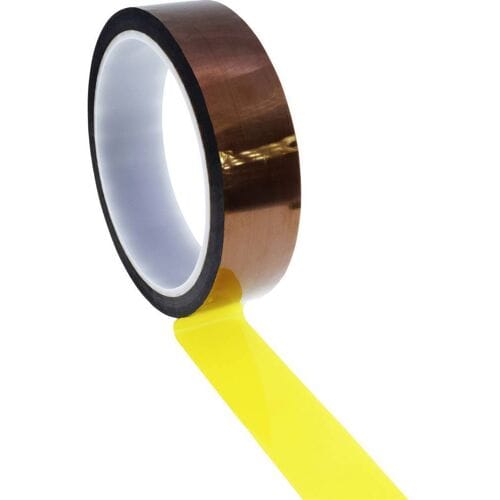Quadrios ESD-tape Bruin, Geel (l x b) 33 m x 10 mm 1 stuk(s)